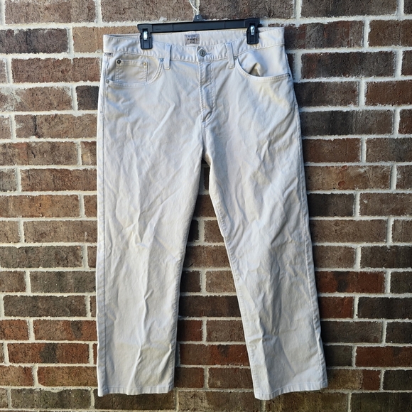 Citizens of Humanity Slim Straight Chino Pants – Cream Men’s 36x38